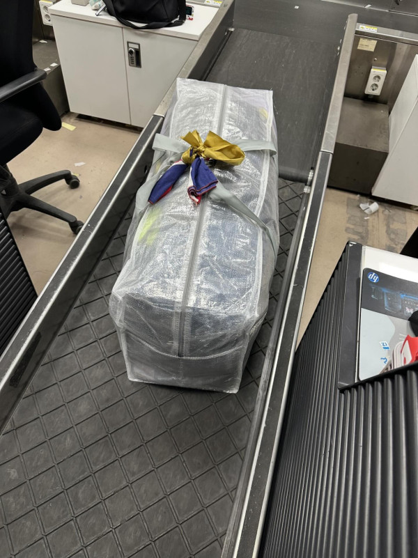 台女實測3Coins行李袋22KG寄艙完好無缺！網民加推IKEA旅行必備「神袋」 