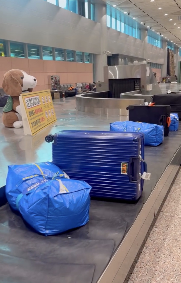 台女實測3Coins行李袋22KG寄艙完好無缺！網民加推IKEA旅行必備「神袋」 