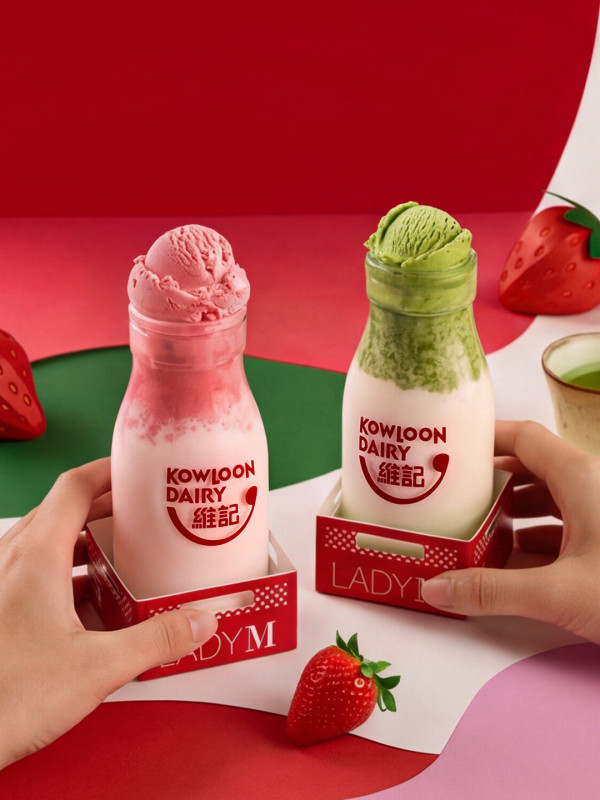 Lady M聯乘維記牛奶！神還原童年回憶「玻璃樽雪糕鮮奶」 必搶第二杯半價/免費送雪糕