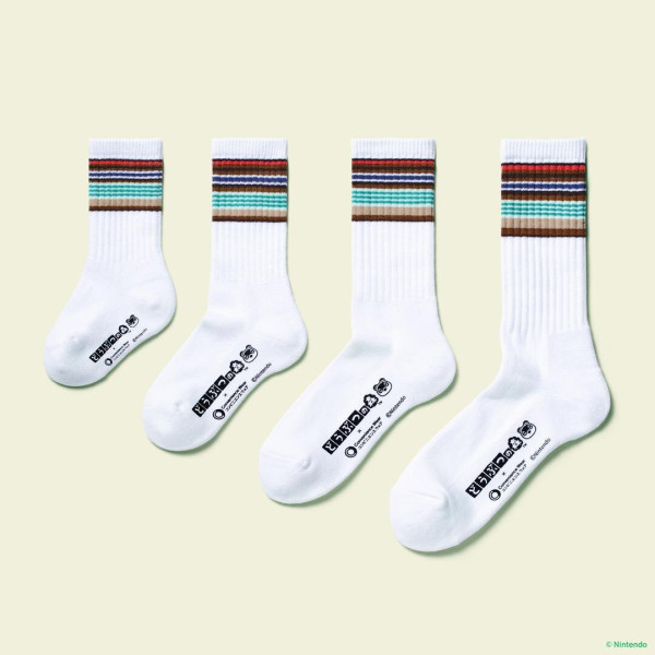 日本FamilyMart聯乘「動物森友會」限定系列｜必買豆狸粒狸毛巾收納袋、配色條子襪 