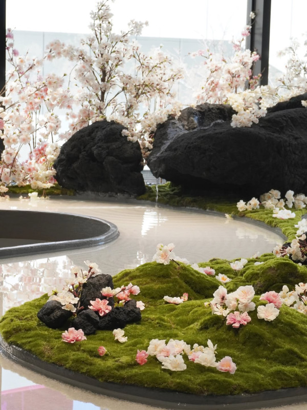 東京澀谷人氣Cafe｜Shibuya Sakura Stage人氣漂浮甜品 大理石流水枱禪意打卡 