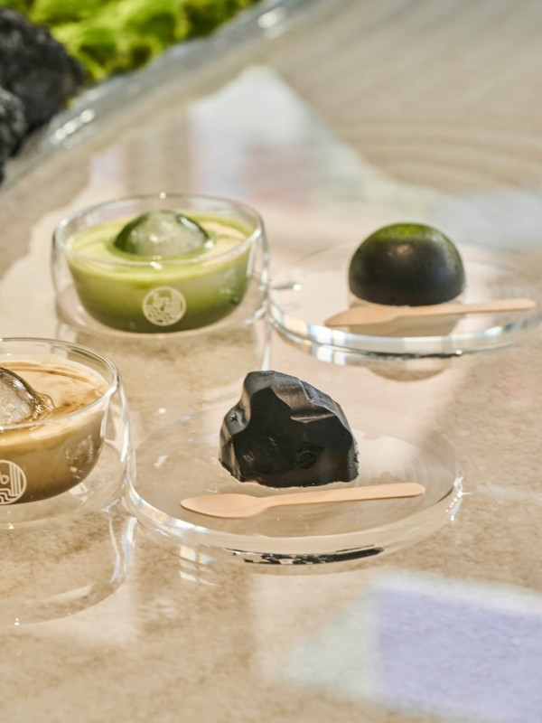 東京澀谷人氣Cafe｜Shibuya Sakura Stage人氣漂浮甜品 大理石流水枱禪意打卡 