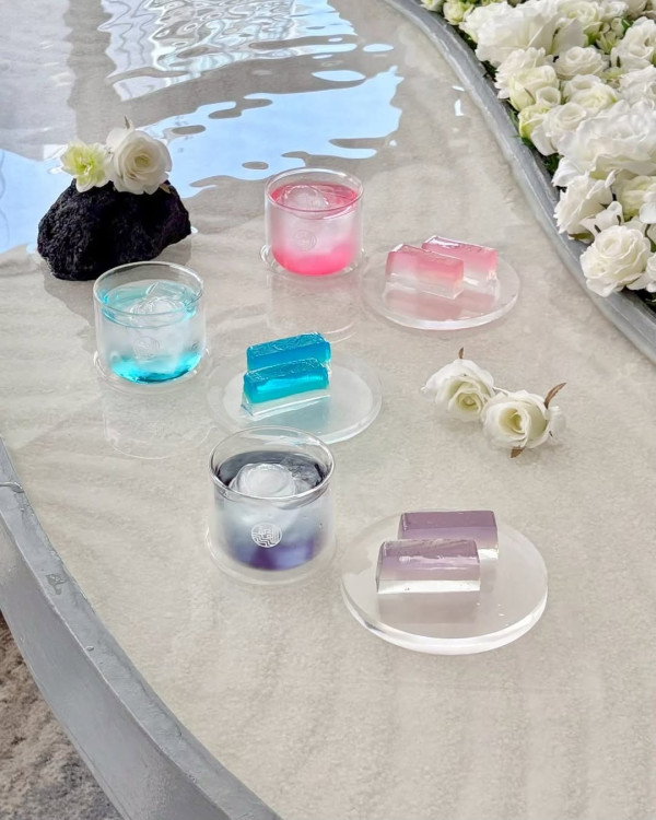 東京澀谷人氣Cafe｜Shibuya Sakura Stage人氣漂浮甜品 大理石流水枱禪意打卡 