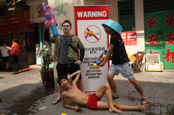 九龍城潑水節(圖片來源︰HKET)