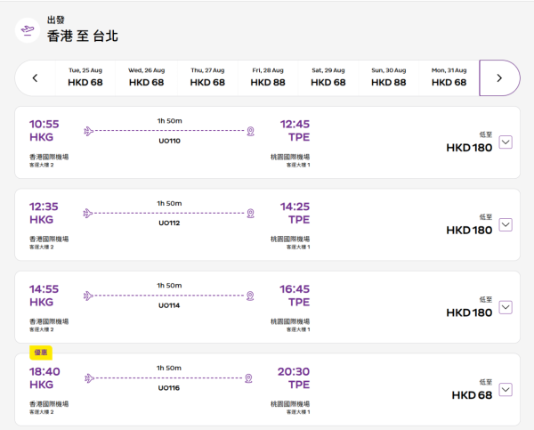 照片來源:HK Express 照片來源:HK Express
