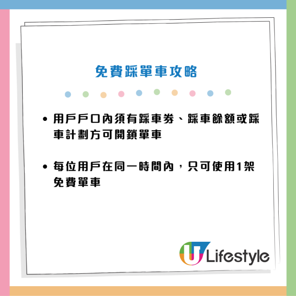LocoBike一連16日免費踩單車!每日100架 無限次任踩!必玩東岸板道單車導賞團