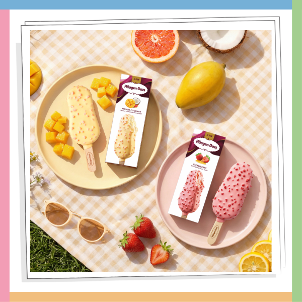 Häagen-Dazs一連5日免費派果香脆皮雪糕批！2款全新口味 附11大派發地點+時間！
