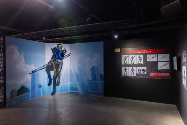 旺角創興「幪面超人古迦25週年展」（相片由相關機構提供）