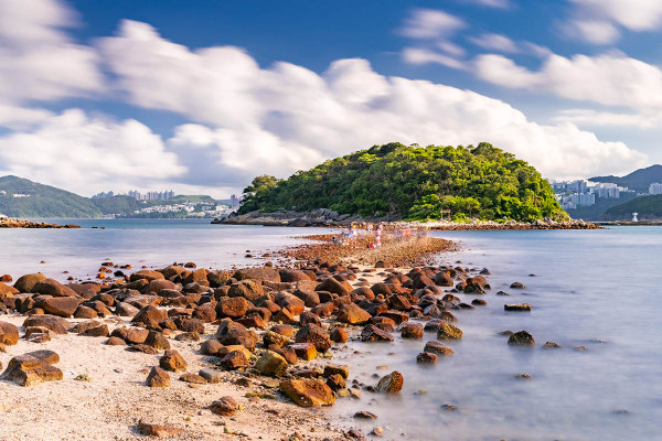 港版天使之路限時浮現！西貢海中沙洲退潮先見到 附交通潮汐表