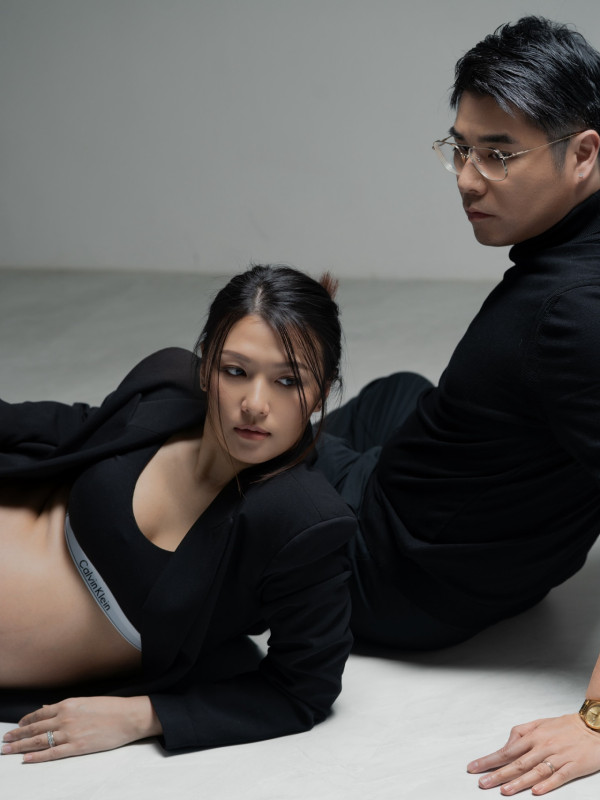 星二代男藝人IG晒老婆大肚相報喜 陀B近8個月臨盤在即：boy or girl？