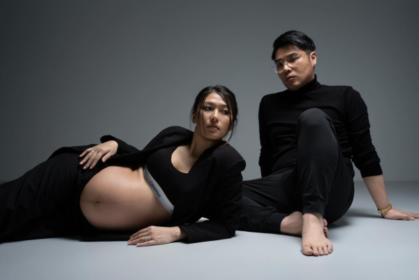 星二代男藝人IG晒老婆大肚相報喜 陀B近8個月臨盤在即：boy or girl？