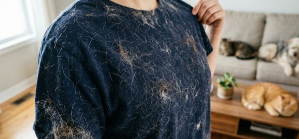 寵物毛髮黐滿衣服？網民教洗衫前放一物有效自動除毛！一招簡單清乾淨 附實測效果