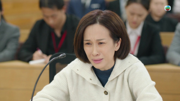 正義女神｜文頌嫻回歸TVB爆發崩潰演技！喪子之母「空洞眼神」真實到戳心