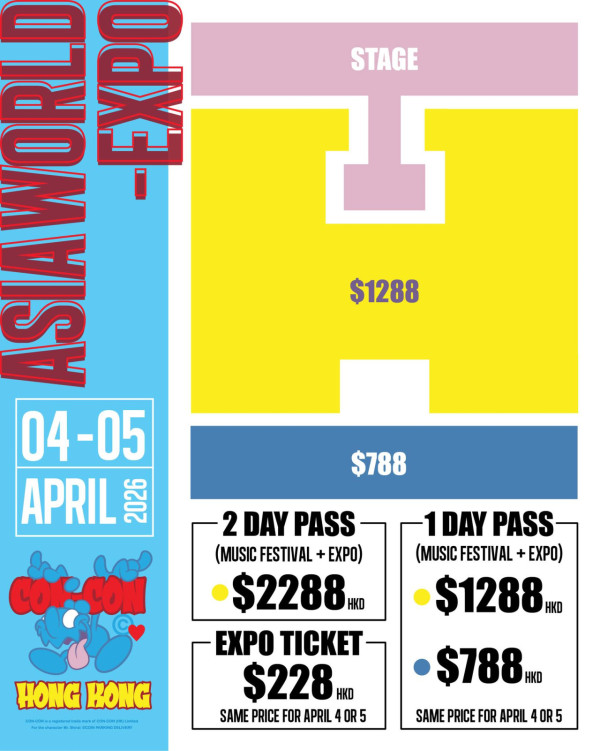 CON-CON HONG KONG 2026（圖片來源︰FB@CON-CON HONG KONG 2026）