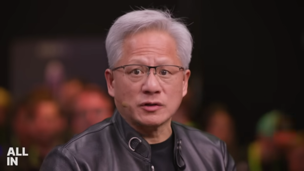 黃仁勳預言文科生有望翻身。圖片來源：All-In Podcast
