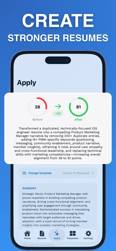 搵工/轉工神器 AI改CV神App終身版限時免費 根據職位要求1鍵出專屬CV 【原價$1XX】