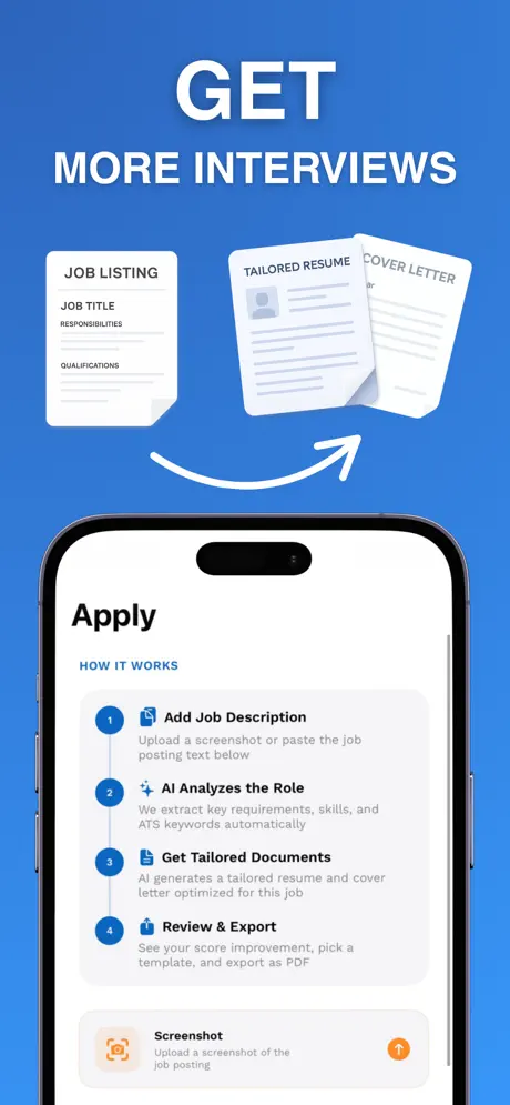 搵工/轉工神器 AI改CV神App終身版限時免費 根據職位要求1鍵出專屬CV 【原價$1XX】
