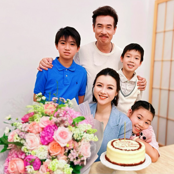 陳茵媺12歲大仔近照曝光愈大愈靚仔！青春期顏值飆升身高直逼爸爸陳豪