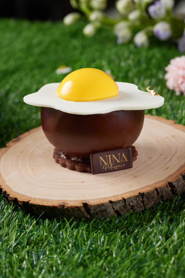 Nina Patisserie復活節幻巧甜饌系列 奇趣柚子「煎」復活蛋/雙重朱古力萌兔蛋糕