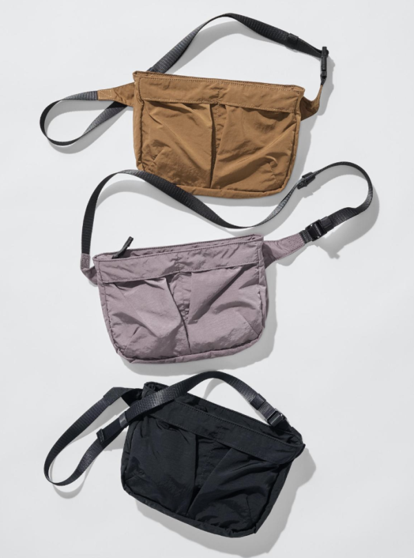 UNIQLO U全新肩背包$99起！Hermès前總監設計！大容量/防潑水/可摺疊收納