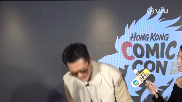 古天樂受訪罕有破功當眾笑到彎低腰 聽到記者講呢「兩個字」即笑到失控20秒