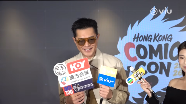 古天樂受訪罕有破功當眾笑到彎低腰 聽到記者講呢「兩個字」即笑到失控20秒