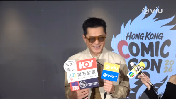 古天樂受訪罕有破功當眾笑到彎低腰 聽到記者講呢「兩個字」即笑到失控20秒