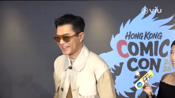 古天樂受訪罕有破功當眾笑到彎低腰 聽到記者講呢「兩個字」即笑到失控20秒