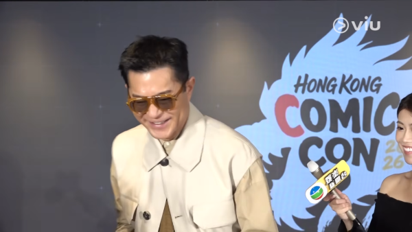 古天樂受訪罕有破功當眾笑到彎低腰 聽到記者講呢「兩個字」即笑到失控20秒