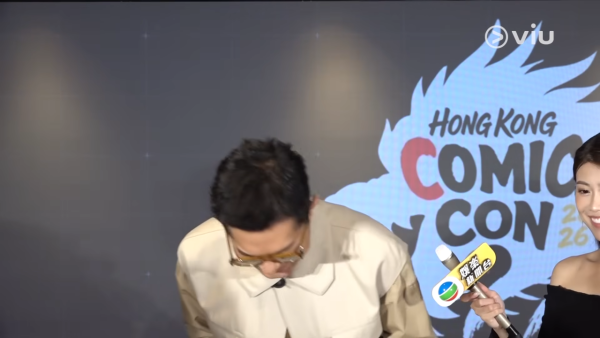 古天樂受訪罕有破功當眾笑到彎低腰 聽到記者講呢「兩個字」即笑到失控20秒