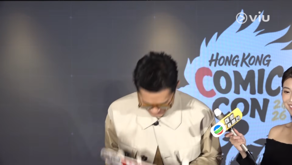 古天樂受訪罕有破功當眾笑到彎低腰 聽到記者講呢「兩個字」即笑到失控20秒