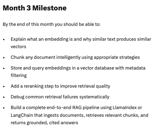 AI速成班｜第 3 個月：RAG檢索增強生成技術（截圖：X）