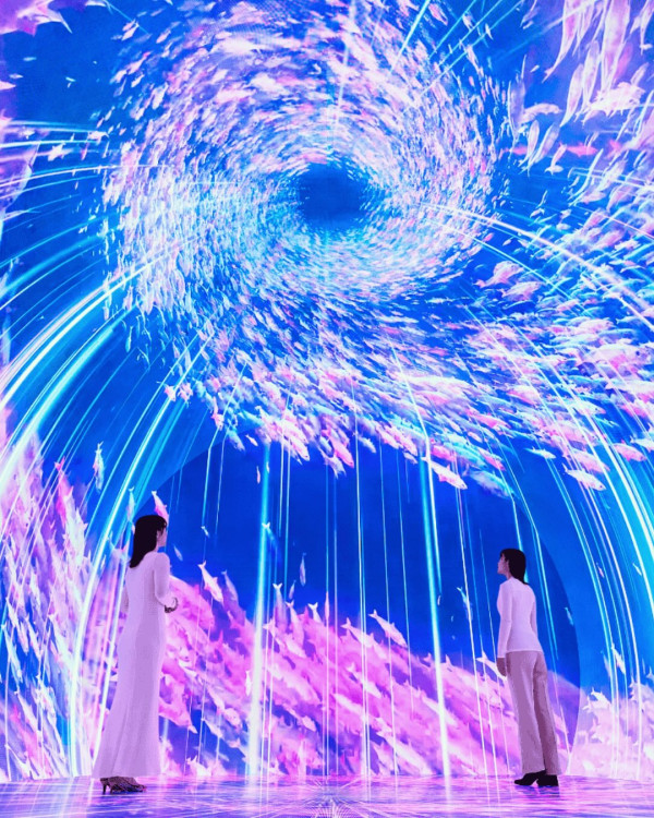 橫濱Wonderia全新沉浸式藝術館！6大展區逾4萬呎夢幻空間 日本最大深海LED隧道 