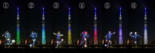 《藍色監獄》首度聯乘東京晴空塔！450米高空變身足球場、期間限定角色燈光表演 