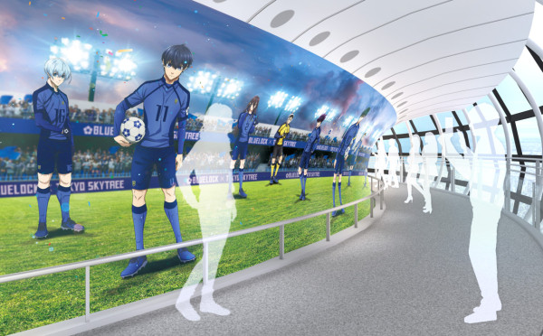 《藍色監獄》首度聯乘東京晴空塔！450米高空變身足球場、期間限定角色燈光表演 