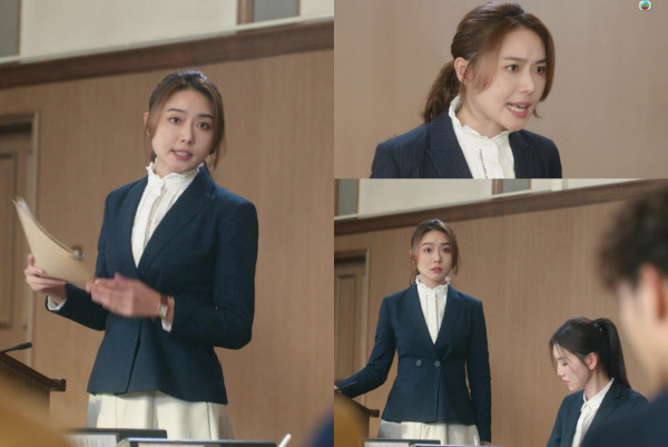 正義女神｜戴祖儀本色演出檢控官獲封Law霸女神 自爆發燒狂流鼻涕頂硬上