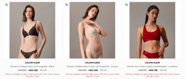 開倉優惠 | Calvin Klein開倉低至25折！男女裝/人氣內衣褲/休閒鞋$95起