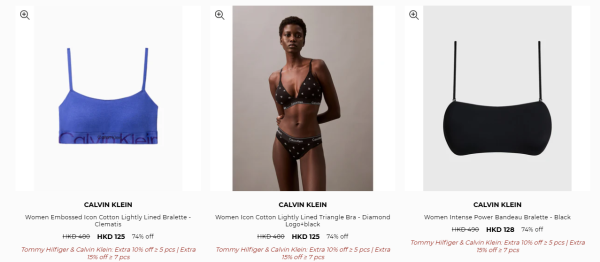 開倉優惠 | Calvin Klein開倉低至25折！男女裝/人氣內衣褲/休閒鞋$95起