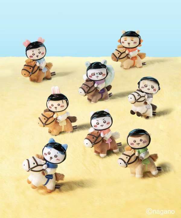 Chiikawa × MINISO全新聯乘「馬術系列」登場！8款騎馬造型角色吊飾、開售地點與搶購攻略懶人包 