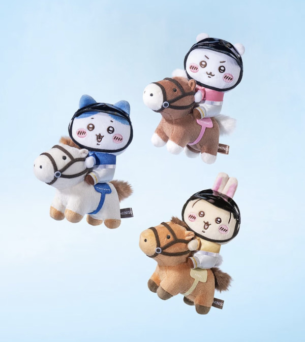 Chiikawa × MINISO全新聯乘「馬術系列」登場！8款騎馬造型角色吊飾、開售地點與搶購攻略懶人包 