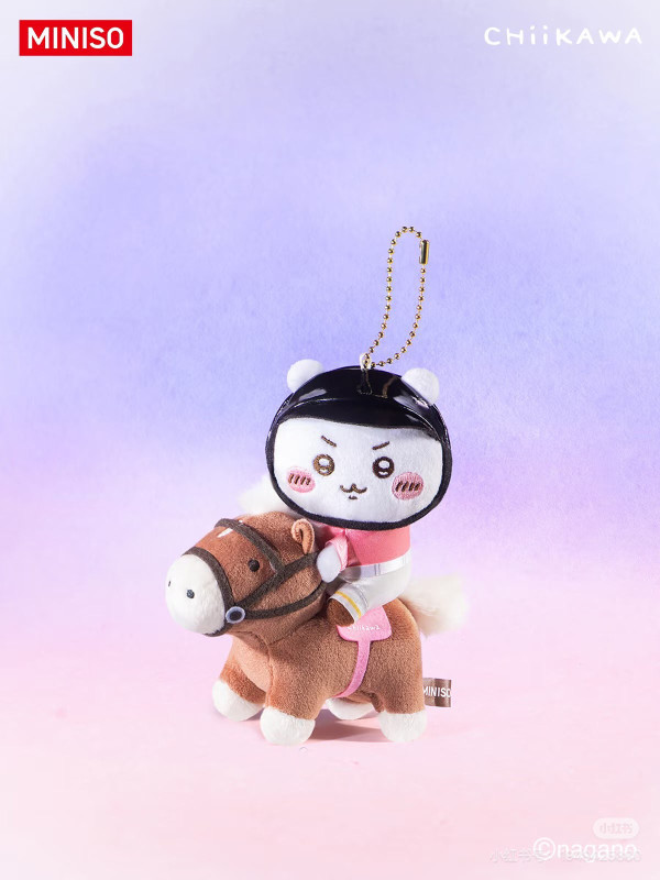 Chiikawa × MINISO全新聯乘「馬術系列」登場！8款騎馬造型角色吊飾、開售地點與搶購攻略懶人包 