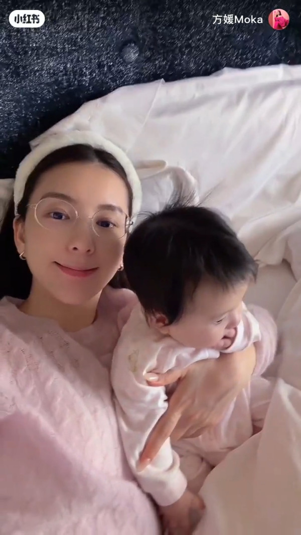 方媛罕晒湊女日常曝光細女5個月大容貌！五官深邃眼仔碌碌完美遺傳郭富城