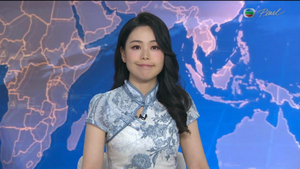 林婷婷着旗袍報新聞被質疑衣著不恰當 網民反應意外一面倒：佢著得好靚