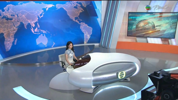 林婷婷着旗袍報新聞被質疑衣著不恰當 網民反應意外一面倒:佢著得好靚