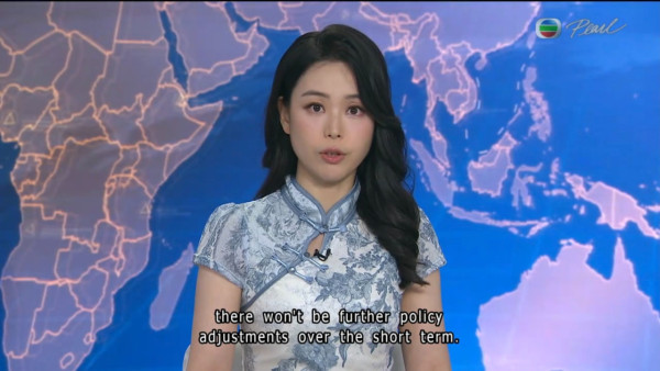 林婷婷着旗袍報新聞被質疑衣著不恰當 網民反應意外一面倒：佢著得好靚