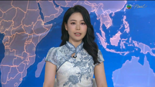 林婷婷着旗袍報新聞被質疑衣著不恰當 網民反應意外一面倒：佢著得好靚