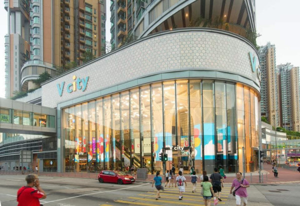 北部都會區購物商場推介︰V city（圖片來源︰FB@vcityhk）