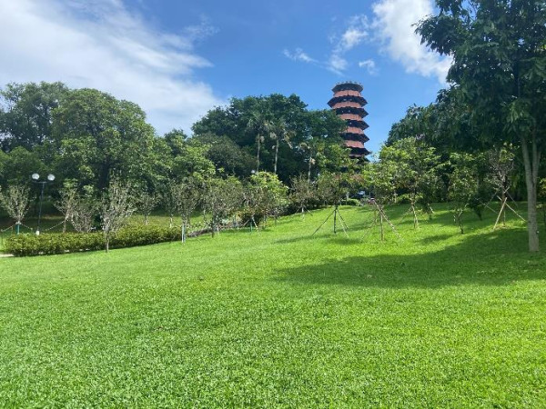 北部都會區玩樂郊遊推介︰元朗公園百鳥塔（圖片來源︰康文署）