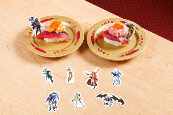 壽司郎聯乘《JOJO的奇妙冒險 星塵遠征軍》登場！限量版周邊精品＋期間限定壽司／指定3間主題店