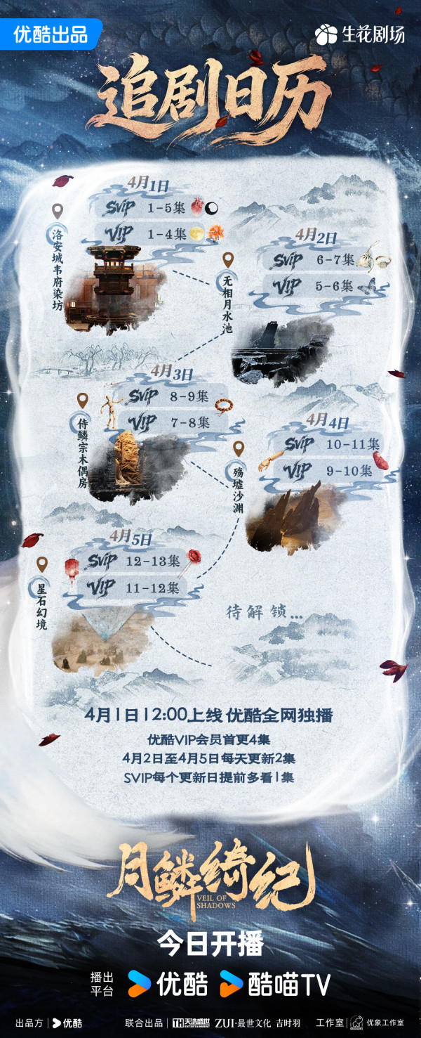 月鱗綺紀線上看｜曾舜晞陳都靈全員悲劇結局劇情4大看點！追劇日曆/演員角色/集數更新